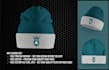design custom 3d hats, caps, beanes mockups with techpack