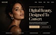 design beauty website, cosmetic website, salon website, spa website