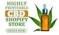 create cbd shopify store marijuana dropshipping store cannabis website