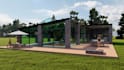 model and render with detail your exterior design