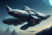 design a sci fi spaceship