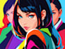 make an awesome and colorfull wpap pop art illustration