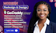 godaddy website design godaddy website redesign, develop godaddy website