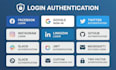 integrate oauth and jwt login authentication for google, facebook, apple, more