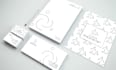 design custom business cards and paper sets in hebrew