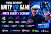 develop unity VR games, VR training simulations and oculus apps