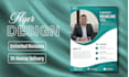 design customize flyer design and template