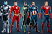 create scifi, fantasy, superhero character design