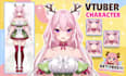 design anime vtuber model live2d high quality ready to rig illustration