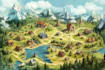 create your fantasy map, worldmap, battlemap for dnd etc