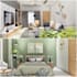 design house and apartment with 3d renders