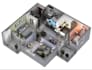 visualize 3d interior design, v ray, sketch 3d floor plan, exterior 3d rendering