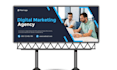 design best quality digital billboards and signages hoarding