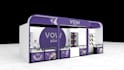 make 3d exhibition stand, stall,booth,kiosk designs render