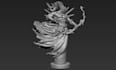 sculpt 3d model,prinatable,obj,stl,bitbash,3d creature,3d scale,miniature,zbrush