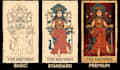 draw illustrations art for tarot card