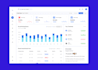 design dashboard ui ux, crm, saas admin panel