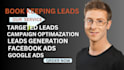 generate profitable leads, for book keeping accounting leads, via facebook ads
