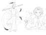 draw anime coloring books or pages