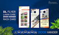 design epk, event flyer, canva flyer, media kit, door hanger, one pager