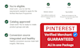 fix pinterest tag, event quality score, conversion api