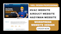 design hvac website cleaning website construction website plumbing website