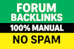 create high quality forum backlinks for SEO ranking