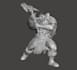 shape 3d realistic model in zbrush,digitally sculpt 3d miniature model,stl file