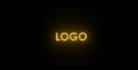 make this professional 3d logo animation with gold particle