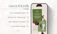 design a premium interactive wedding website invitation or any event