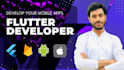 make flutter mobile app and will be your mobile app developer