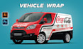 do car wrap design, van wrap design, any vehicle wrap design