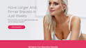 generate exclusive breast enhancement leads plastic surgeon leads via landing pg