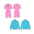 do fashion clothing design technical mockup