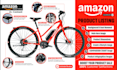 design amazon product listing and create infographics images