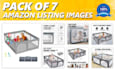 design amazon listing images, amazon product pictures and infographics
