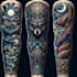 create custom tattoo design, tattoo sleeve