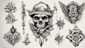 create old school or traditional tattoo design