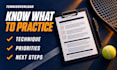 analyze your tennis technique and give feedback