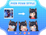 custom chibi emotes express yourself in style