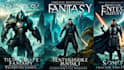 create professional fantasy book cover and sci fi book cover