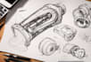 develop industrial and product design concept and sketches