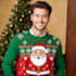 draw you in ugly christmas sweater cartoon