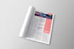 design a captivating magazine layout