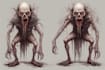 draw horror character illustration
