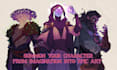 dnd character art, fantasy illustration for concept art