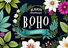 design beautiful botanical boho logo