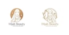create a modern and elegant hijab logo design 24 hours