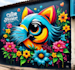 create unique street art graffiti artwork