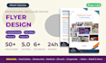 design business flyer and brochure design